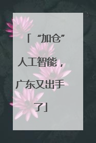 “加仓”人工智能，广东又出手了