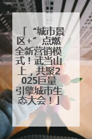 “城市景区+”点燃全新营销模式！武当山上，共聚2025巨量引擎城市生态大会！