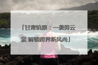 甘肃镇原：一袭剪云裳 解锁跨界新风尚