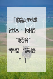 临颍老城社区：网格“暖治” 幸福“满格”