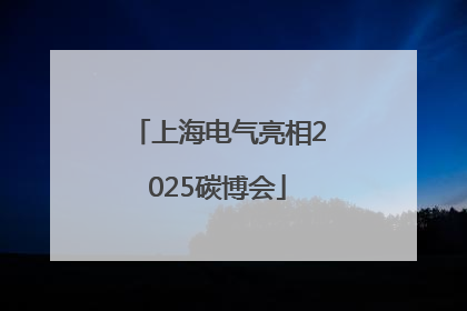 上海电气亮相2025碳博会