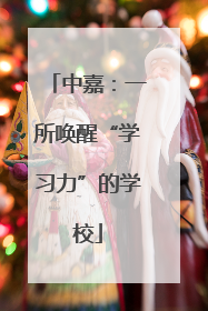 中嘉：一所唤醒“学习力”的学校