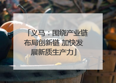义马：围绕产业链布局创新链 加快发展新质生产力