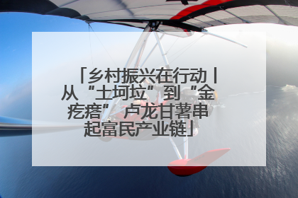 乡村振兴在行动丨从“土坷垃”到“金疙瘩” 卢龙甘薯串起富民产业链