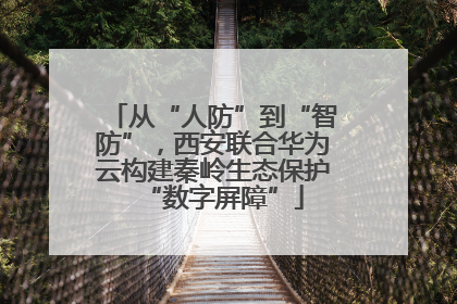 从“人防”到“智防”，西安联合华为云构建秦岭生态保护“数字屏障”