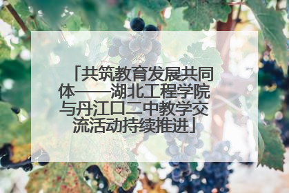 共筑教育发展共同体——湖北工程学院与丹江口二中教学交流活动持续推进