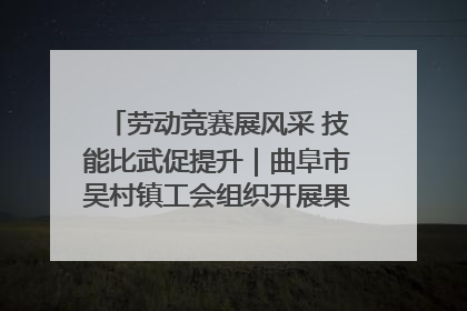 劳动竞赛展风采 技能比武促提升｜曲阜市吴村镇工会组织开展果树套袋技能竞赛