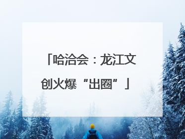 哈洽会：龙江文创火爆“出圈”