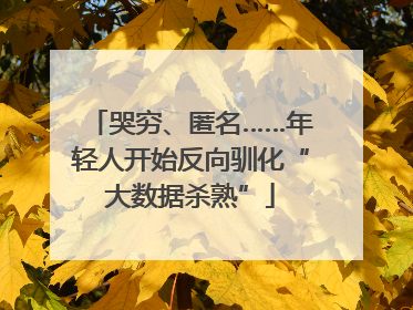哭穷、匿名……年轻人开始反向驯化“大数据杀熟”