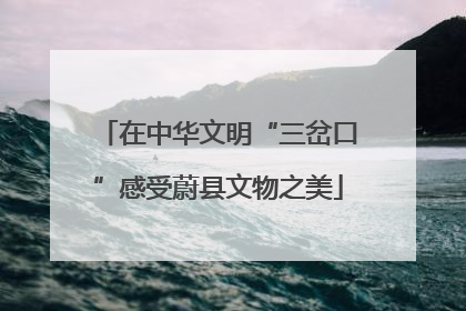 在中华文明“三岔口”感受蔚县文物之美