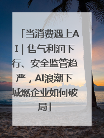 当消费遇上AI｜售气利润下行、安全监管趋严，AI浪潮下城燃企业如何破局