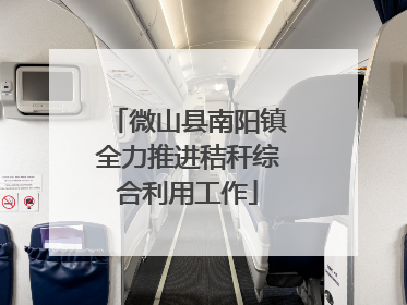 微山县南阳镇全力推进秸秆综合利用工作