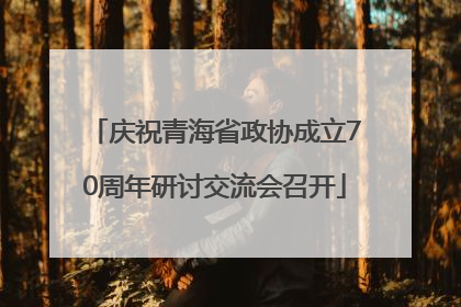庆祝青海省政协成立70周年研讨交流会召开