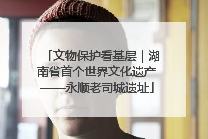 文物保护看基层｜湖南省首个世界文化遗产——永顺老司城遗址