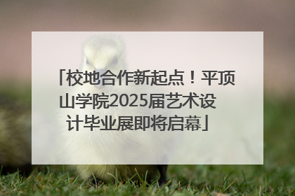 校地合作新起点！平顶山学院2025届艺术设计毕业展即将启幕