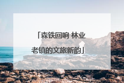 森铁回响 林业老镇的文旅新韵
