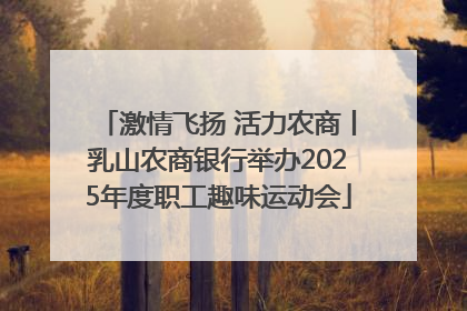 激情飞扬 活力农商丨乳山农商银行举办2025年度职工趣味运动会