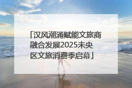 汉风潮涌赋能文旅商融合发展2025未央区文旅消费季启幕