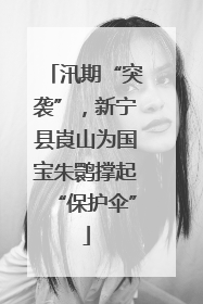 汛期“突袭”，新宁县崀山为国宝朱鹮撑起“保护伞”