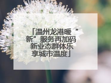 温州龙港暖“新”服务再加码 新业态群体乐享城市温度