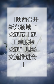 陕西召开新兴领域“党建带工建 工建服务党建”现场交流推进会