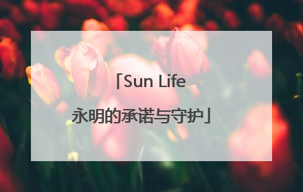 Sun Life永明的承诺与守护