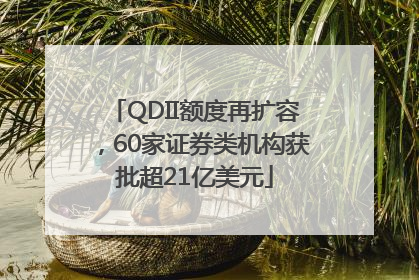 QDII额度再扩容，60家证券类机构获批超21亿美元